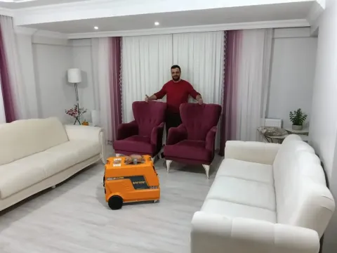 Beyaz Koltuk Takımı Yıkama